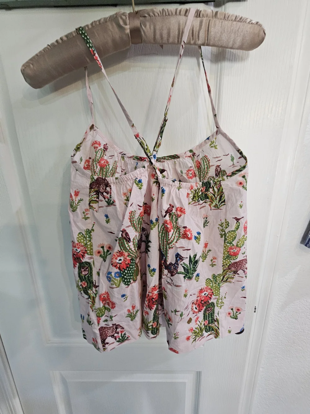 Printfresh Pink Cactus & Floral desert dreamer pajama set size medium - Picture 2 of 5